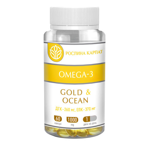 Omega-3 Gold Iceland, 60 капс.
